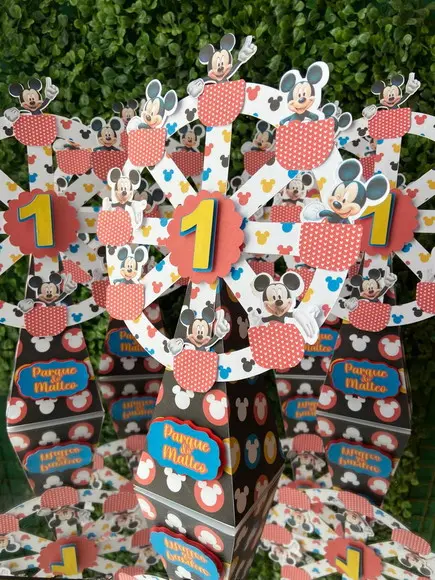 Caixa Cone Roda Gigante Parque do Mickey