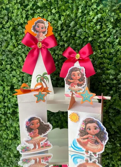 Kit Personalizado Moana Baby ( 20 Peças)