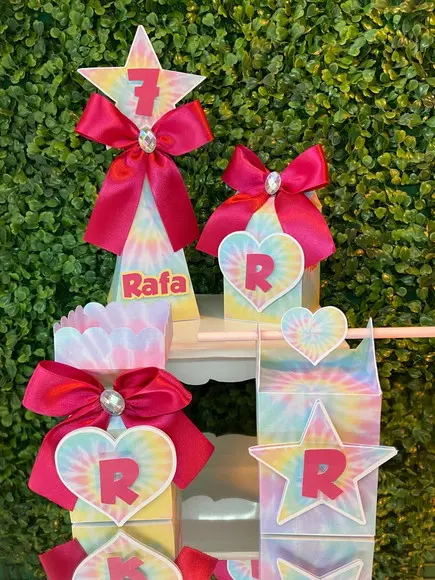 Kit Personalizado Tie Dye (25 Peças)