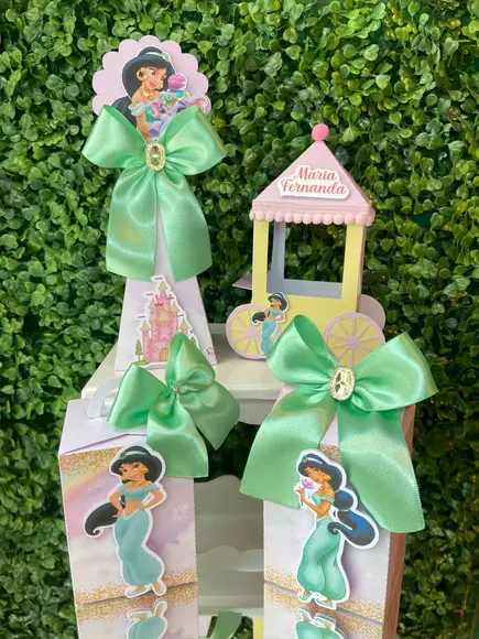 Kit Personalizado Princesa Jasmine ( 25 Peças)