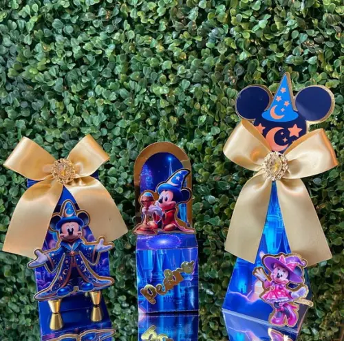 Kit Personalizado Disney Magia Luxo (24 Peças)