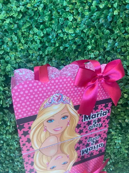 Sacolinha Personalizada Barbie