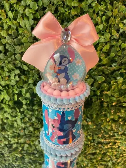 Cofrinho Personalizado Stitch Luxo