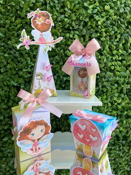 Kit Personalizado Jardim das Fadas (25 Peças)