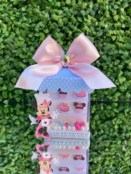 Caixa Milk Vitrine Minnie Confeiteira