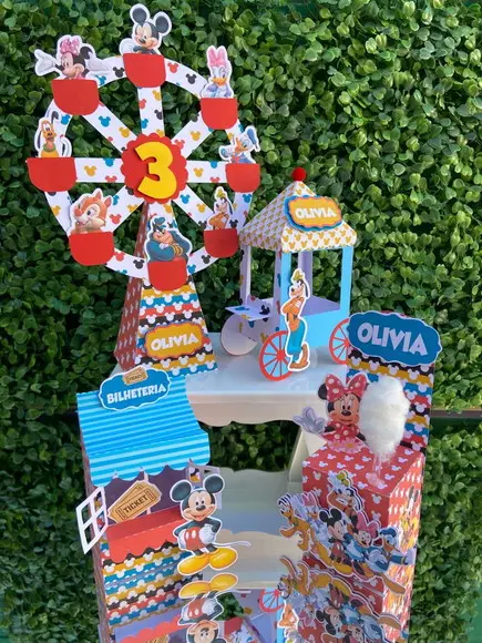 Kit Personalizado Parque do Mickey e Seus Amigos (40 Peças)