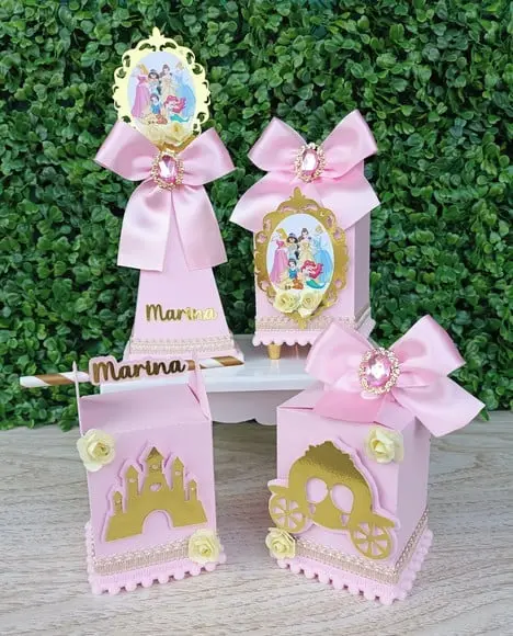Kit Personalizado Princesas Luxo (20 Peças)