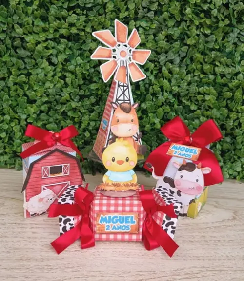 Kit Personalizado Fazendinha (20 Peças)