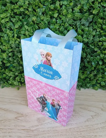 Sacolinha Personalizada Frozen