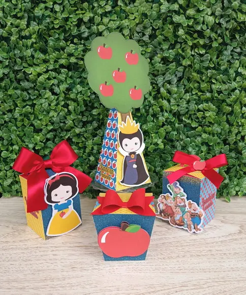 Kit Personalizado Branca De Neve (20 Peças)