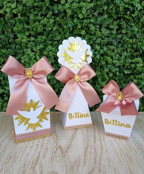 Kit Personalizado Batizado Luxo ( 21 peças)