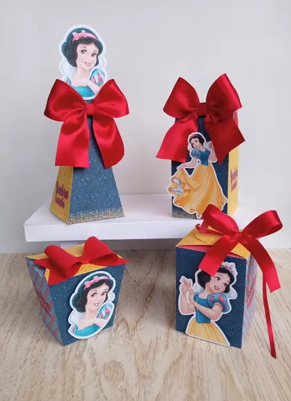 Kit personalizado Branca de Neve (20 peças)