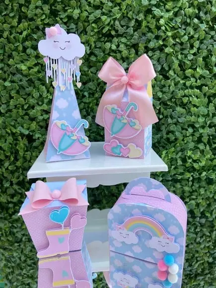 Kit Personalizado Chuva de Amor (25 Peças)