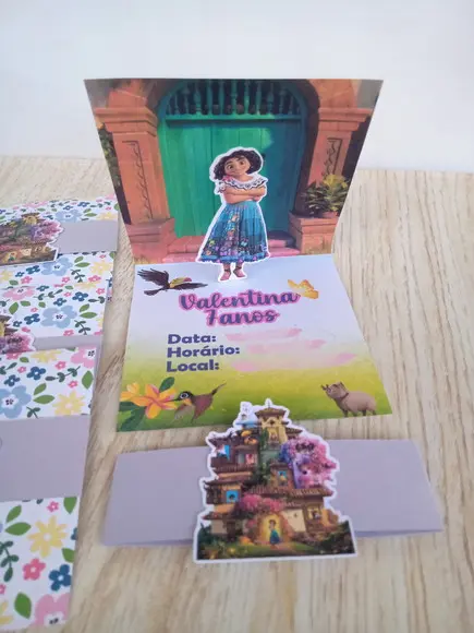 Convite Tema Encanto 3d
