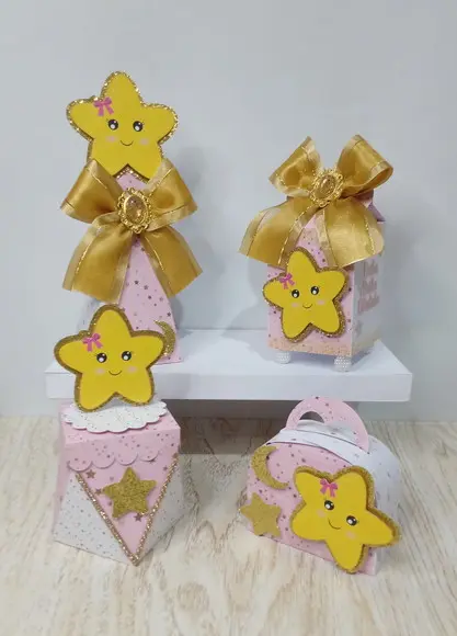 Kit personalizado Brilha Brilha Estrelinha