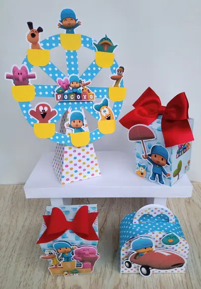 Kit personalizado Pocoyo ( 40 peças)