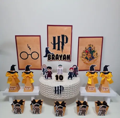 Kit festa em casa Harry Potter