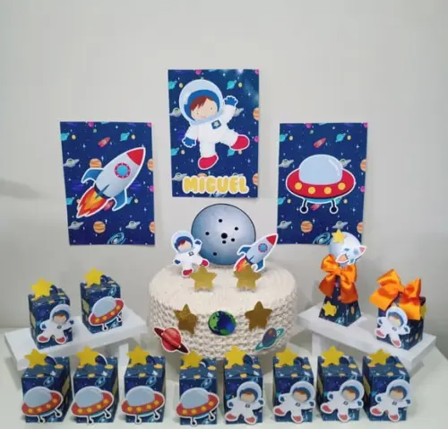 Kit Festa em Casa Astronauta