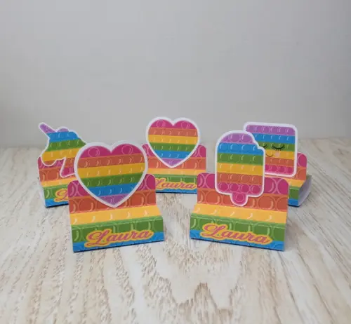 Porta bis duplo pop it