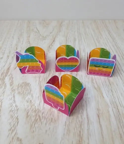 Forminhas para doce pop it