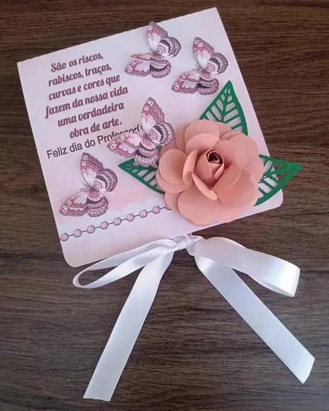 Caixa para o Dia dos Professores ( Chocolate Talento)