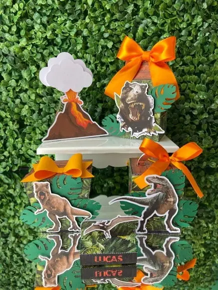 Kit Personalizado Jurassic Park Dinossauro (30 Peças)