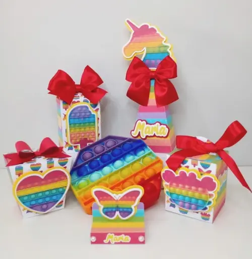 Kit personalizado Pop it ( Fidget Toys) Clássico - 30 peças