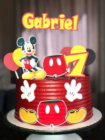 Topo de bolo MIckey