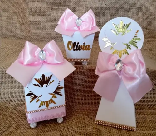 Kit Batizado Menina luxo (15 itens)
