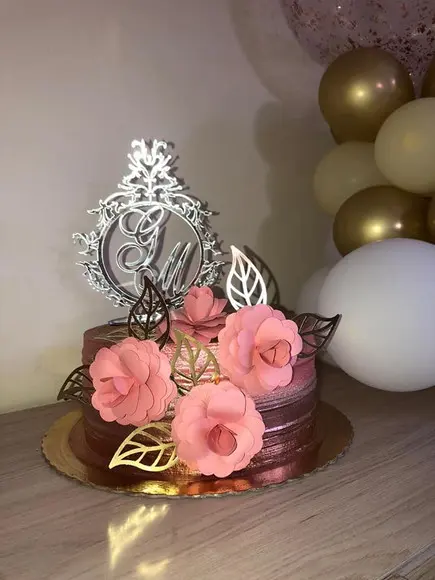 Flores de papel 3D