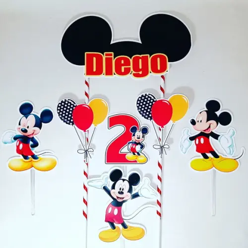 Topo de bolo Mickey
