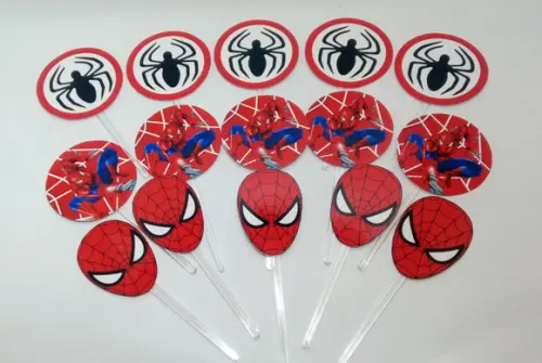 50 Toppers Homem Aranha