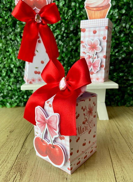 Kit Festa Personalizada Cerejinhas (30 Peças)