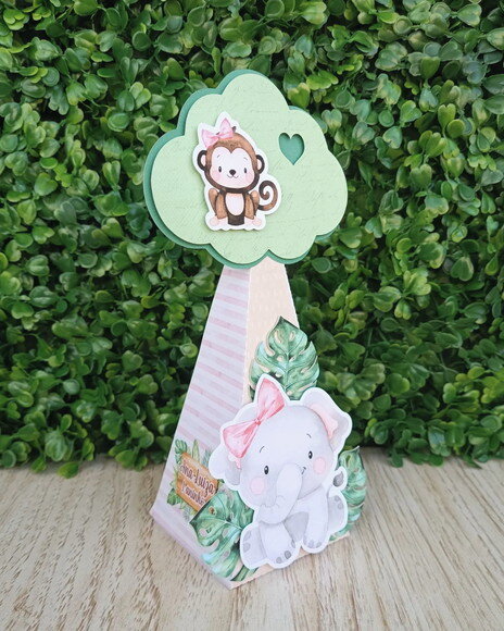 Kit Personalizado Safari Menina ( 50 Peças)