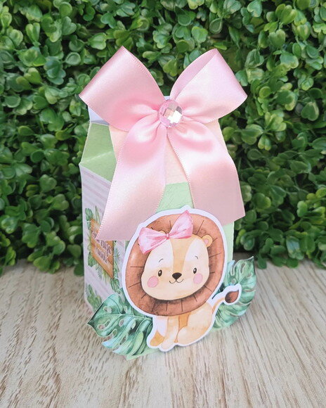 Kit Personalizado Safari Menina ( 50 Peças)