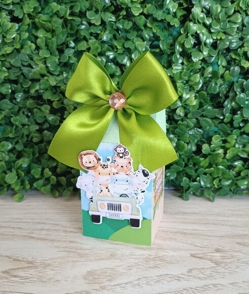 Kit personalizado Safari aquarela ( 40 peças )