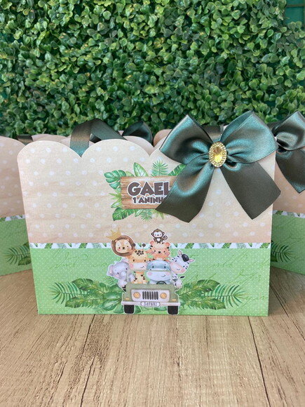 Sacolinha Personalizada Safari