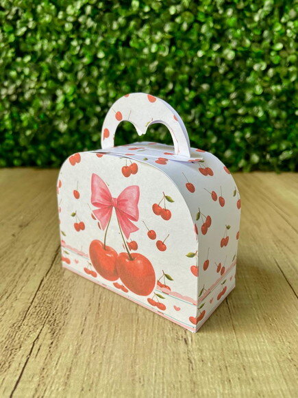 Kit Festa Personalizado Tema Cerejinhas (30 Peças)