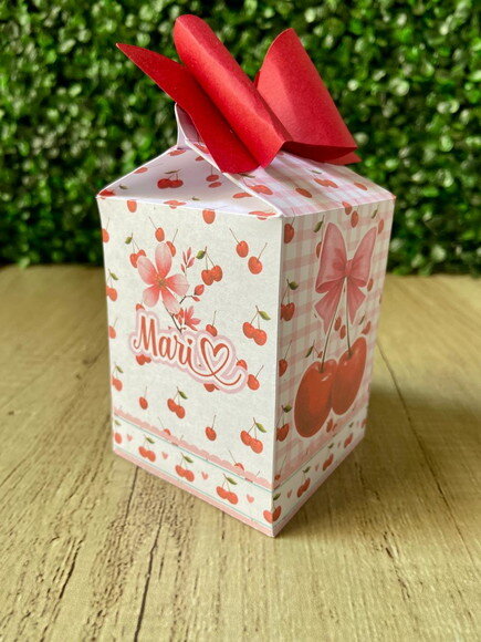 Kit Festa Personalizado Tema Cerejinhas (15 Peças)