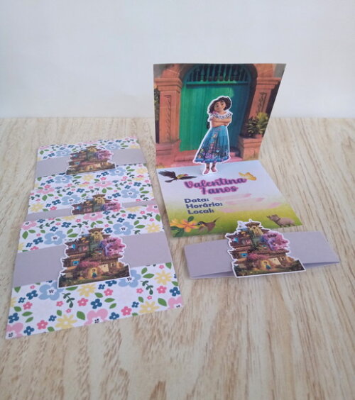 Convite Tema Encanto 3d