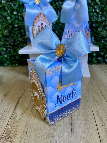 Kit Personalizado Luxo Realeza Menino ( 20 Pecas)