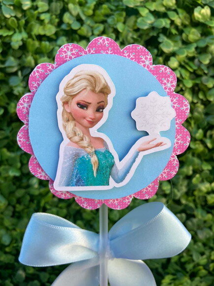 Centro de Mesa Sextavado Frozen Tam. G