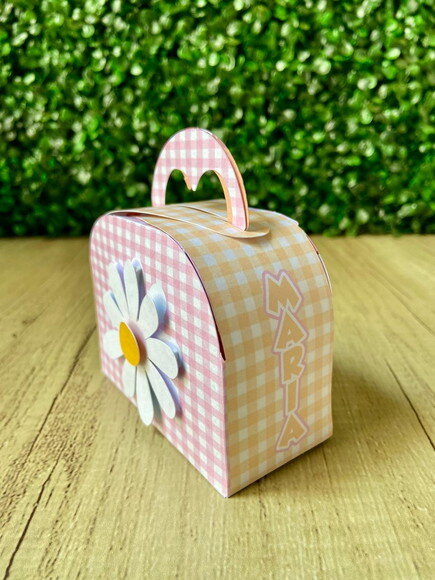 Kit Festa Personalizado Tema Margaridas (10 Peças)