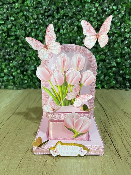 Kit personalizado Luxo Jardim das Borboletas (20 peças)