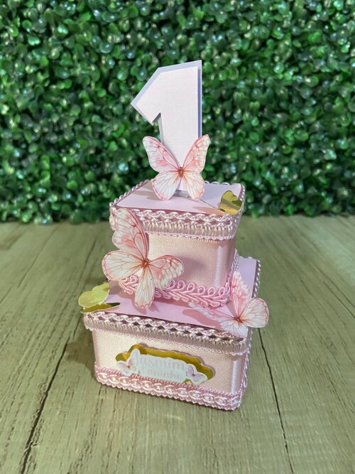 Kit personalizado Luxo Jardim das Borboletas (20 peças)