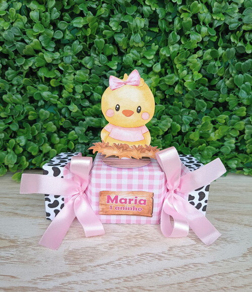 Kit Personalizado Fazendinha Menina ( 20 Peças)