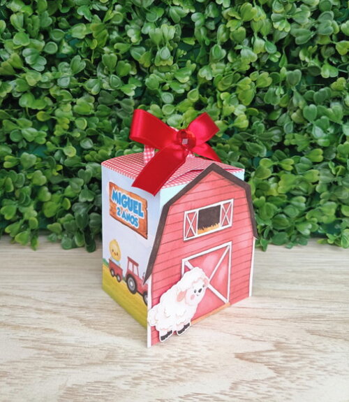 Kit festa Personalizado Fazendinha (20 Peças)