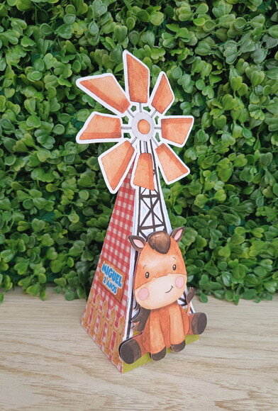Kit festa Personalizado Fazendinha (20 Peças)