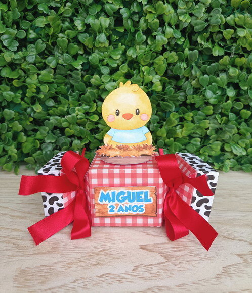 Kit festa Personalizado Fazendinha (20 Peças)