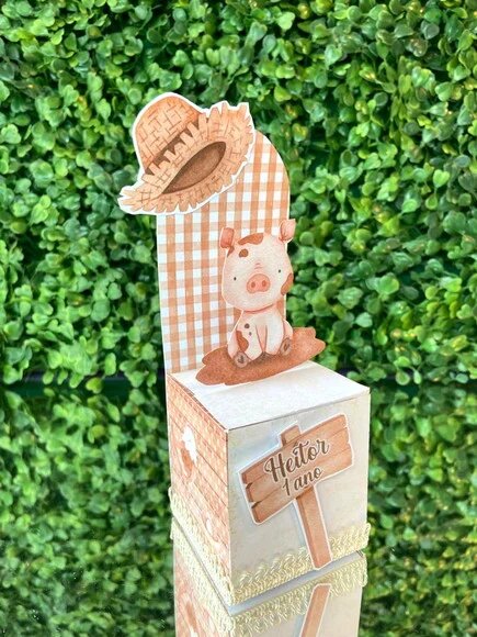 Kit festa Personalizada Fazendinha (25 Peças)